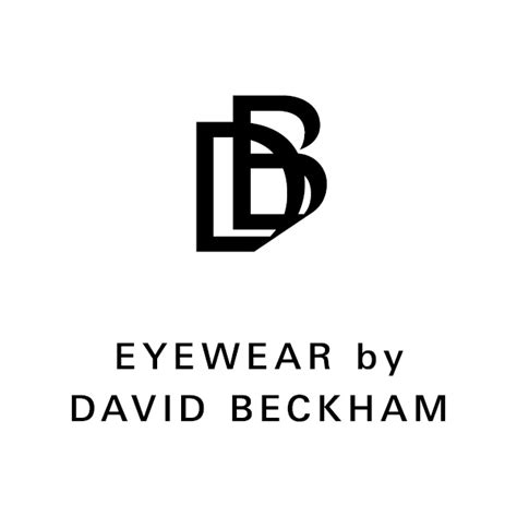 david beckham eyewear logo